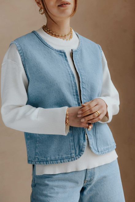 Veste Cara Bleu clair Orta Veste Cara Bleu clair Orta