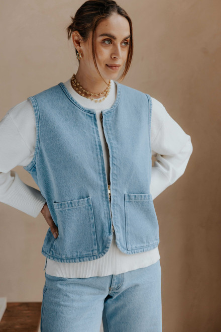 Veste Cara Bleu clair Orta Veste Cara Bleu clair Orta
