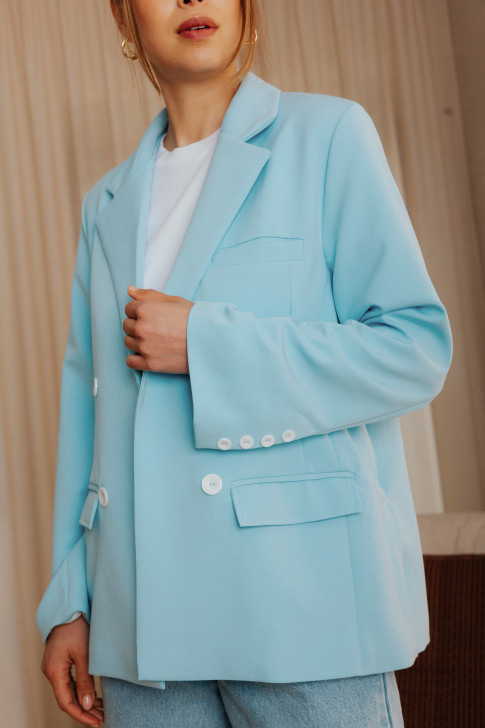 Blazer Phoebe Bleu ciel Orta