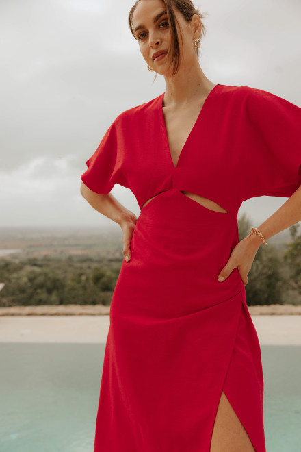 Robe Fantine Rouge Orta Robe Fantine Rouge Orta