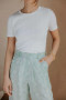 Pantalon Baudoin Vert d'eau
